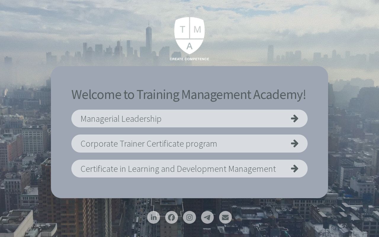 Training Management Academy